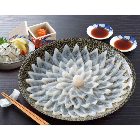 関とら本店 とらふく刺身セット