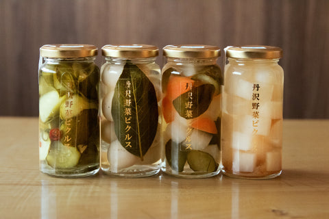 丹沢野菜本舗 丹沢野菜ピクルス4本セット(神奈川県秦野市)