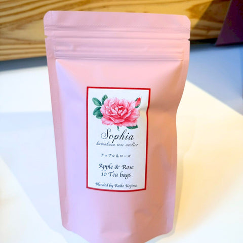 ローズブレンドティー アップル&ローズ | 鎌倉ローズアトリエ ソフィア
