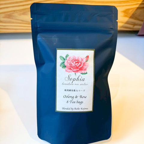 ローズブレンドティー 烏龍&ローズ | 鎌倉ローズアトリエ ソフィア